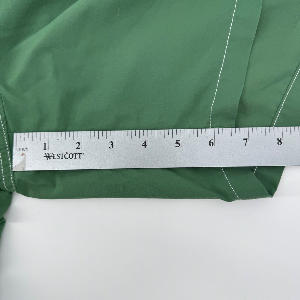 Alan Paine Swim Shorts Mens XL Green Reston Plain Long Contrast Stitch NWT - Picture 5 of 7